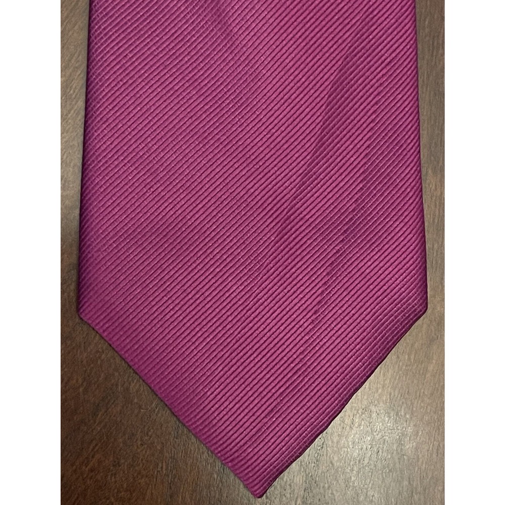 Esquire Purple Repp 100% Silk Men’s Neck Tie Made In China